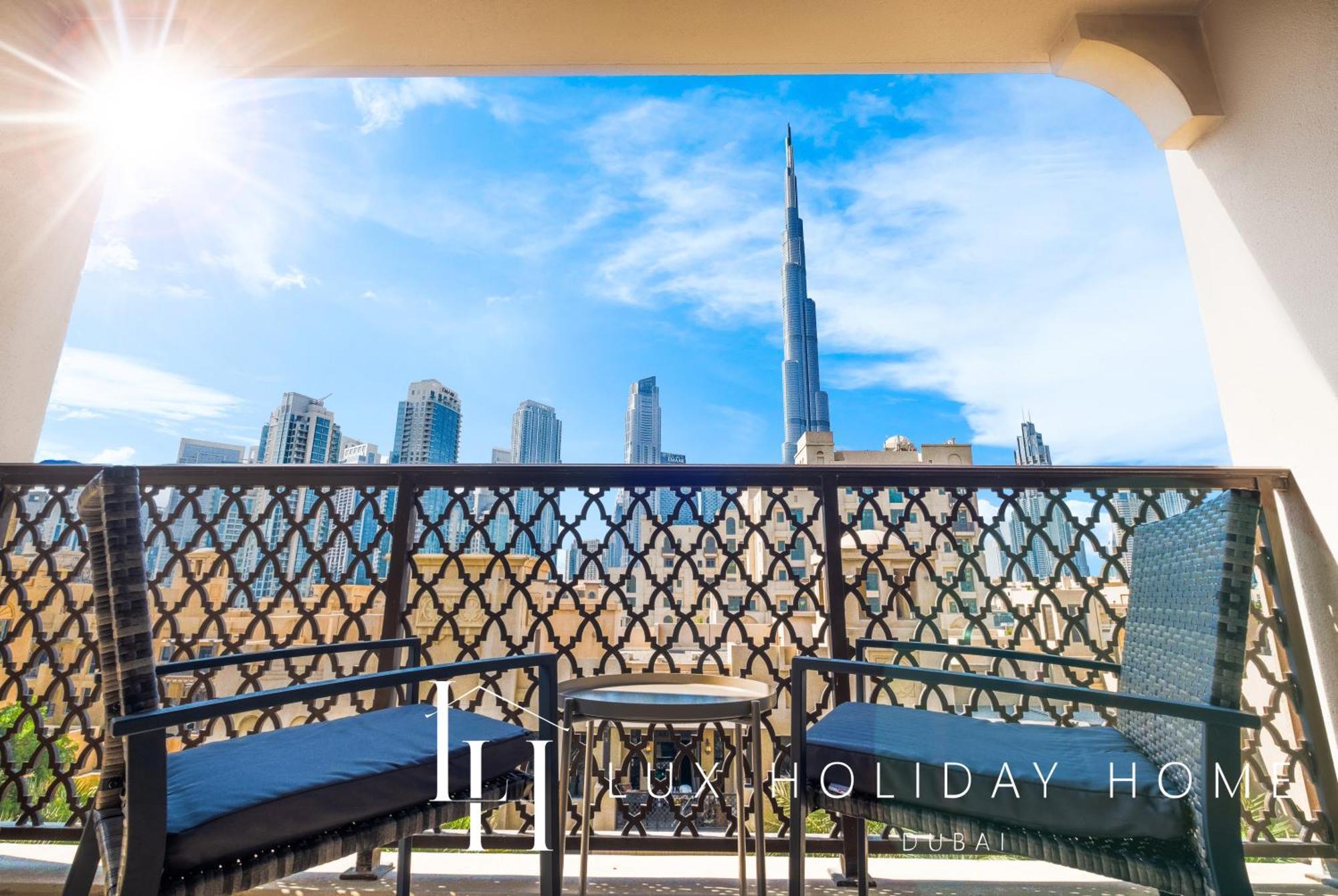 Lux The Reehan Burj Khalifa View Suite Дубай Экстерьер фото